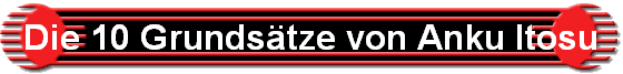 Die 10 Grundstze von Anku Itosu